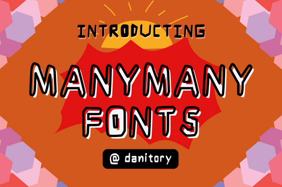 Manymany Font - Featured Image