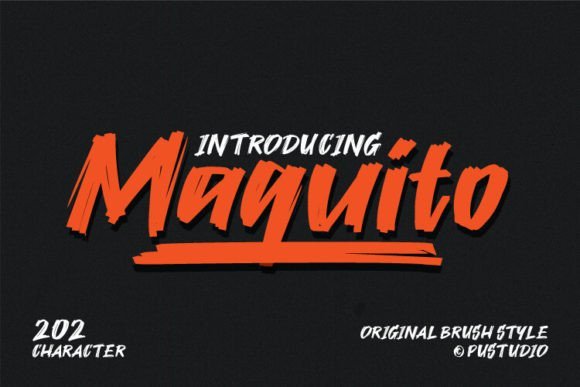 Maquito Font - Featured Image
