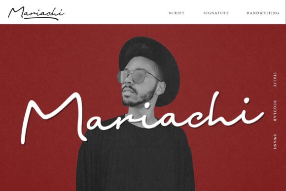 Mariachi Script Font - Featured Image