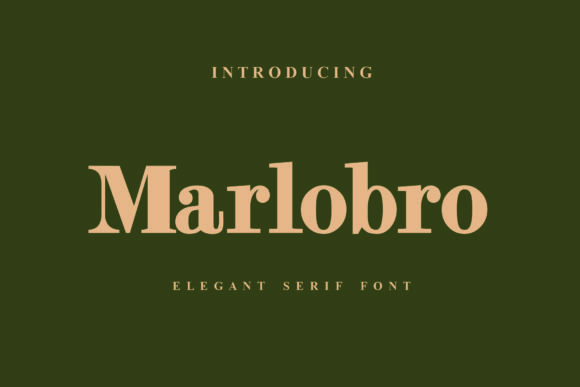 Marlobro Font - Featured Image