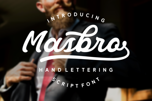 Masbro Font - Featured Image