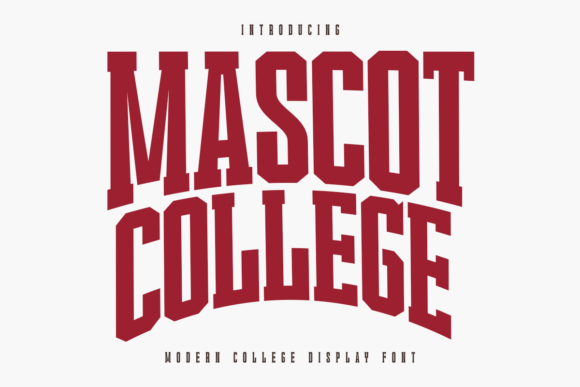 Mascot College Font - Featured Image