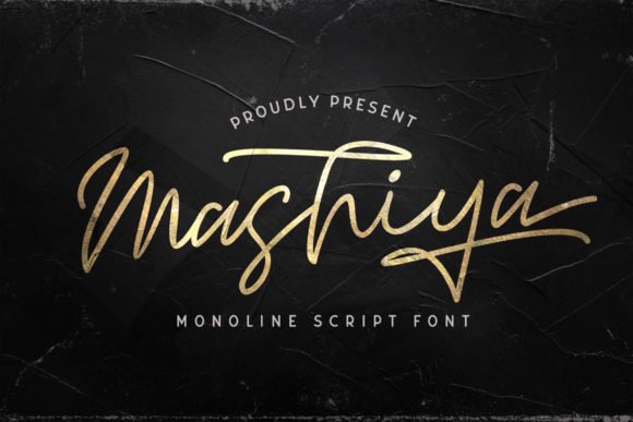 Mashiya Font - Featured Image