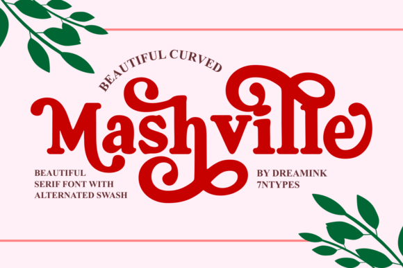 Mashville Font - Featured Image