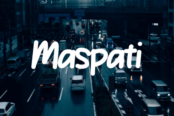Maspati Font - Featured Image