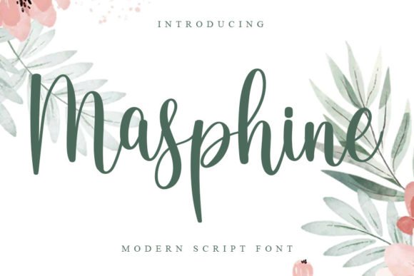 Masphine Font - Featured Image