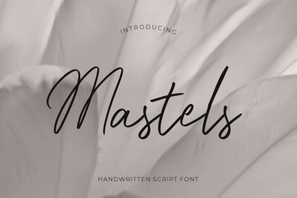Mastels Font - Featured Image