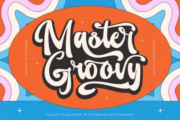 Master Groovy Font - Featured Image