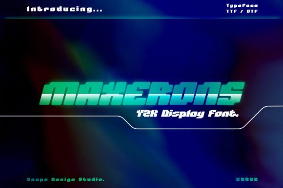 Maxerons Font - Featured Image