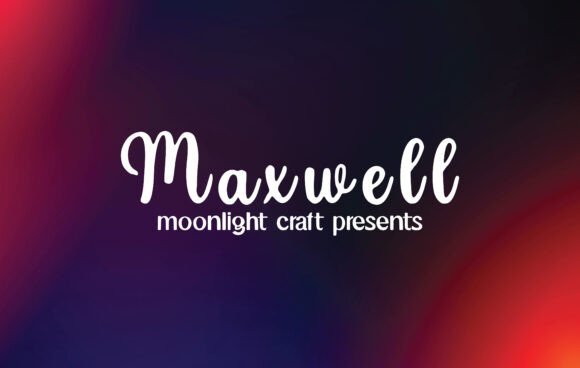 Maxwell Font - Featured Image