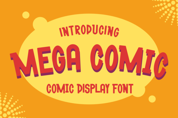 Mega Comic Font - Featured Image