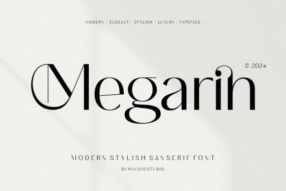 Megarin Font - Featured Image
