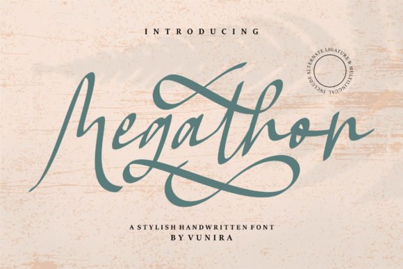 Megathon Font - Featured Image