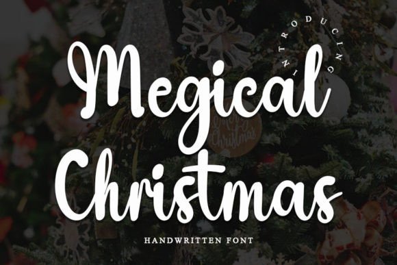 Megical Christmas Font - Featured Image
