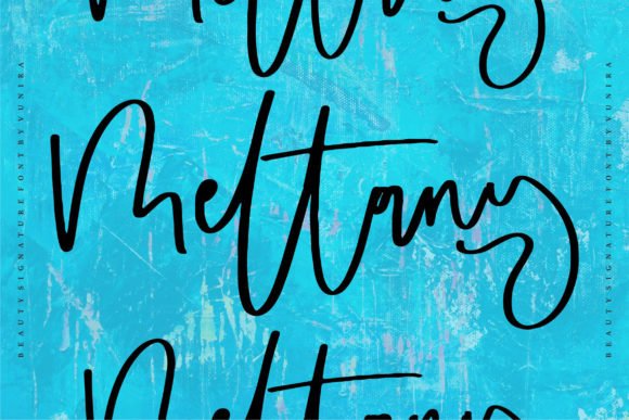 Meltany Font - Featured Image