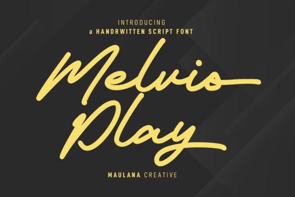 Melvio Play Font - Featured Image