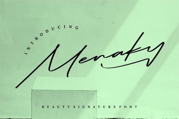 Menaky Font - Featured Image
