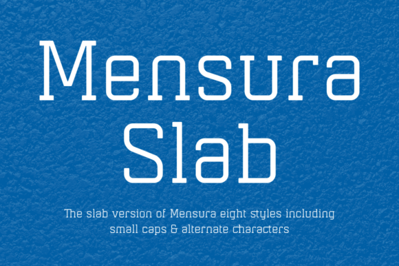 Mensura Family Font - Featured Image