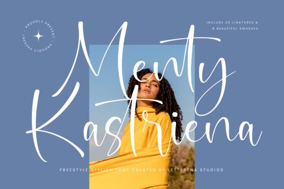 Menty Kastriena Font - Featured Image