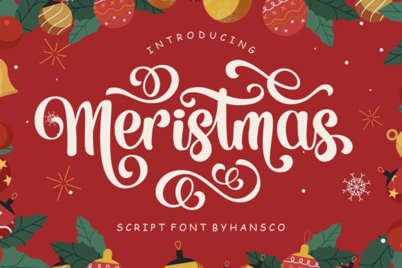 Meristmas Font - Featured Image