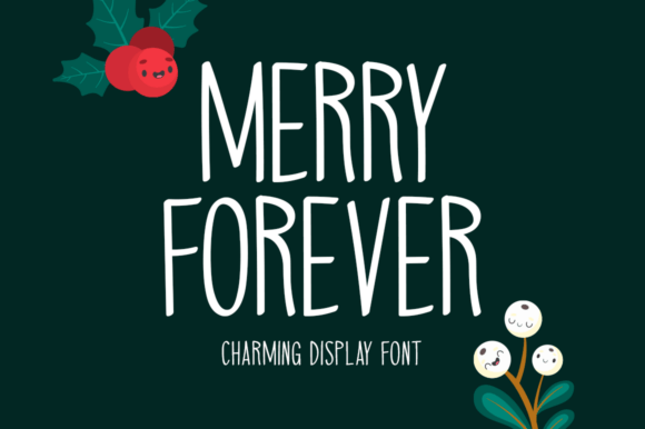 Merry Forever Font - Featured Image