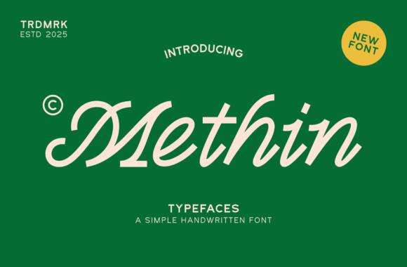 Methin Font - Featured Image