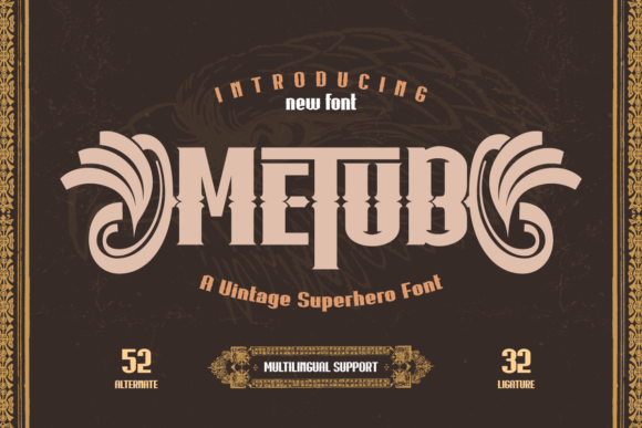 Metub Font - Featured Image