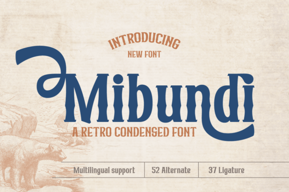Mibundi Font - Featured Image