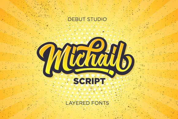Michail Script Font - Featured Image