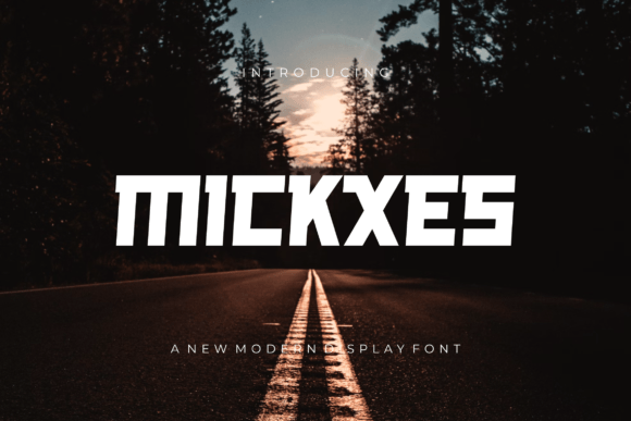 Mickxes Font - Featured Image