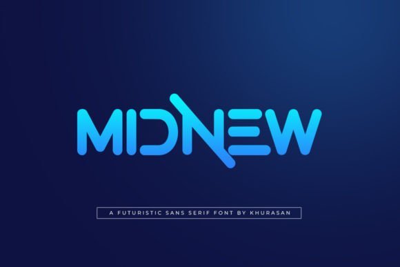 Midnew Font - Featured Image