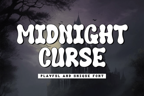 Midnight Curse Font - Featured Image