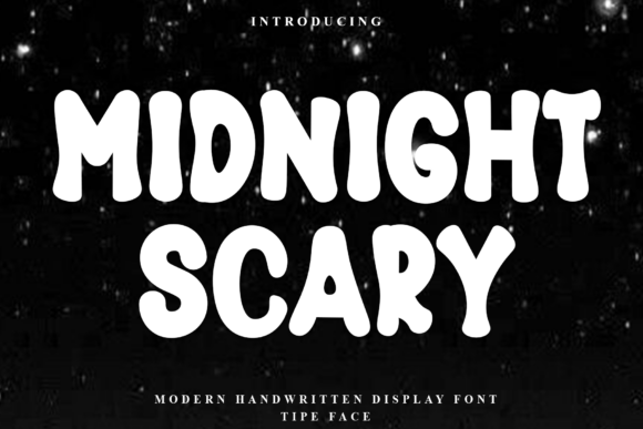 Midnight Scary Font - Featured Image