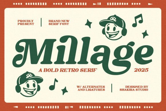 Millage Font - Featured Image