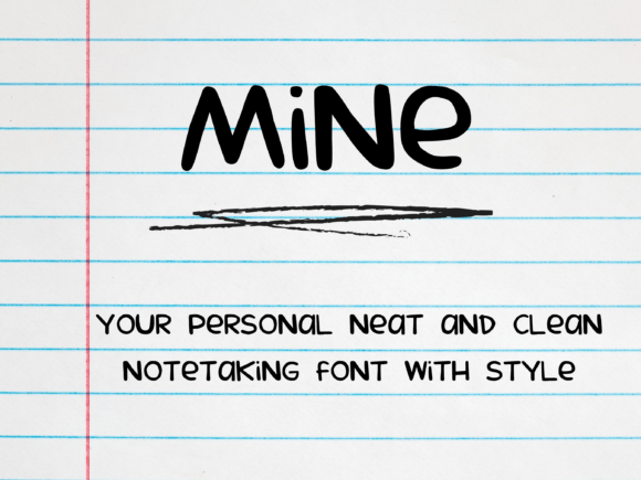 Mine Font - Featured Image