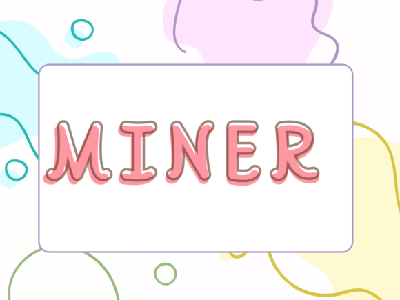 Miner Font - Featured Image