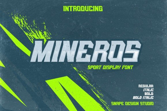 Mineros Font - Featured Image