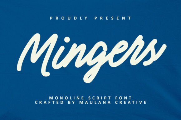 Mingers Font - Featured Image
