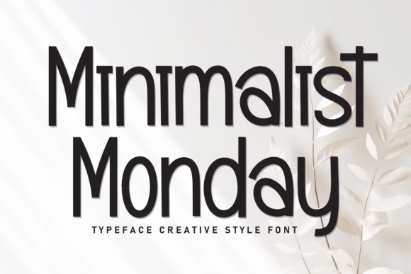 Minimalist Monday Font - Featured Image