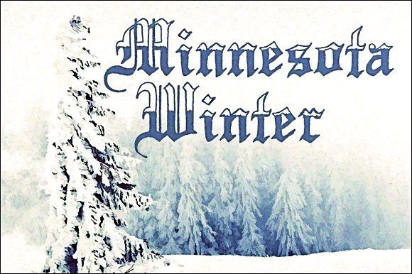 Minnesota Winter Font - Featured Image