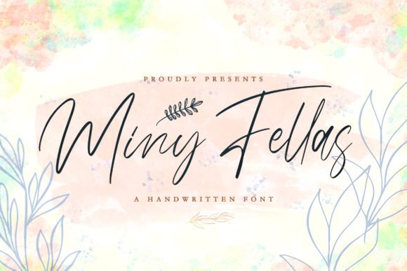 Miny Fellas Font - Featured Image