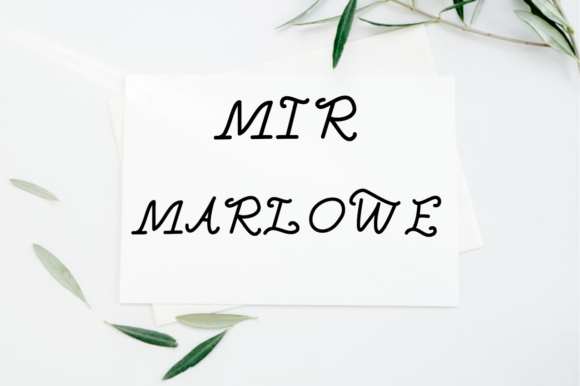 Mir Marlowe Font - Featured Image