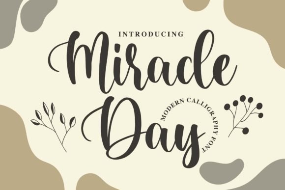 Miracle Day Font - Featured Image