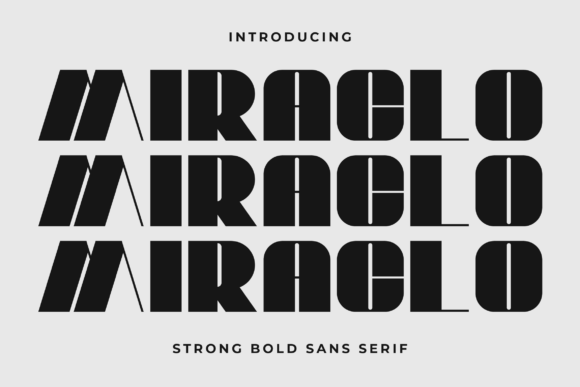 Miraclo Font - Featured Image