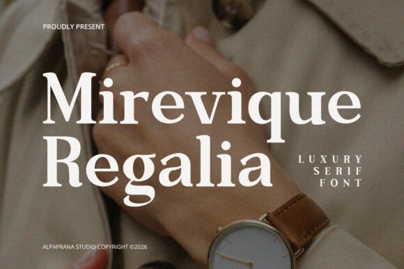 Mirevique Regalia Font - Featured Image