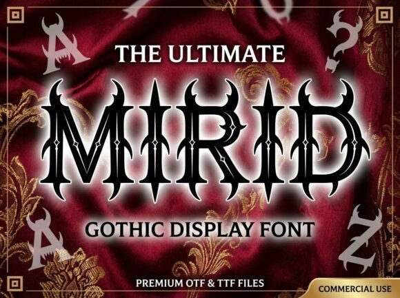 Mirid Font - Featured Image