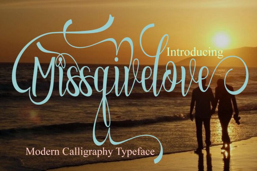Missgivelove Font - Featured Image