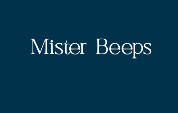 Mister Beeps Font - Featured Image