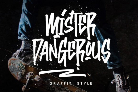 Mister Dangerous Font - Featured Image