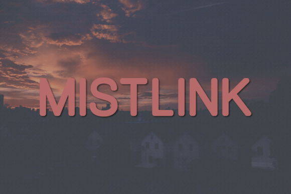 Mistlink Font - Featured Image